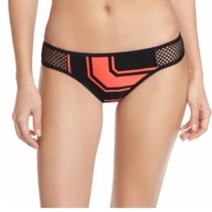 Seafolly trackside mesh detail bikini bottom
